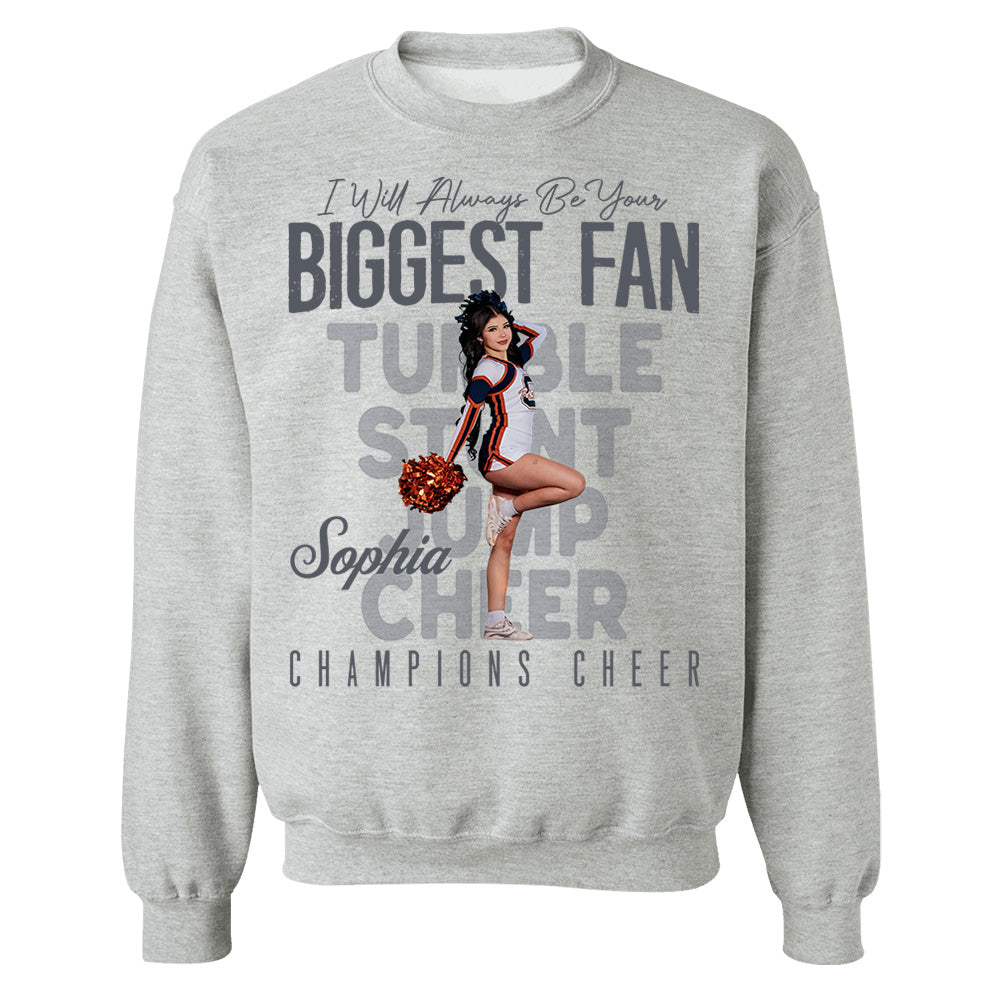 That's My Girl - Custom Photo Cheerleading Shirt - Cheerleading Mom, Dad, Family Shirt Na02 Do99