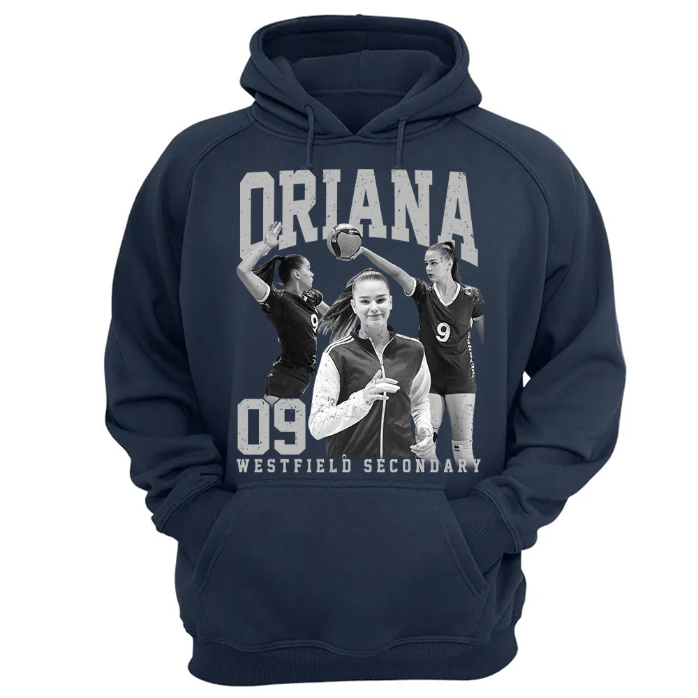 Volleyball Lover - Personalized Washed Tee Custom Sport Players Sport Family NA04 T24