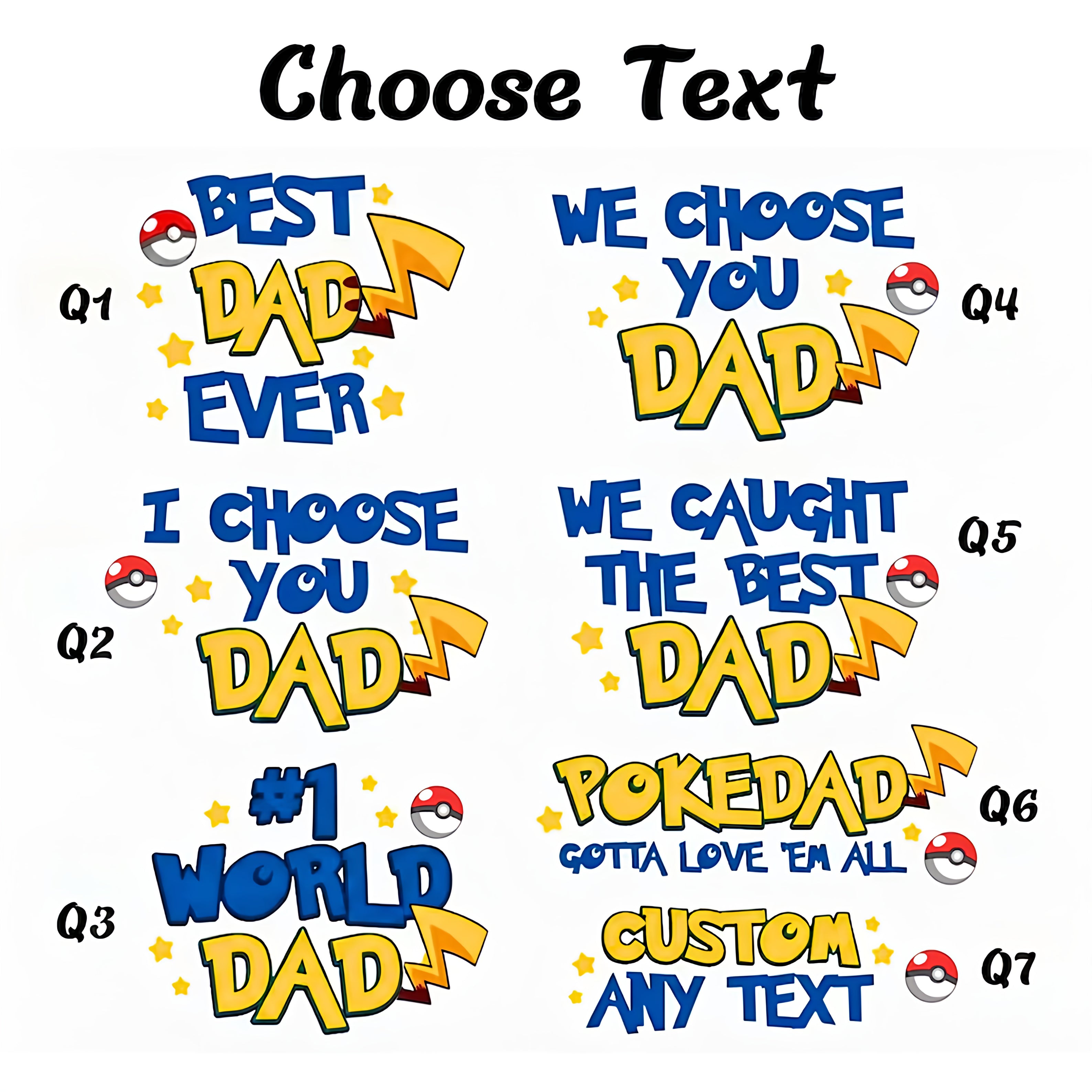Best Dad Ever Pokemon Mug, Personalized Dad with Kid Names Cup, Father’s Day Stoneware Mug, Gift For Dad Husband MI209 Hv01