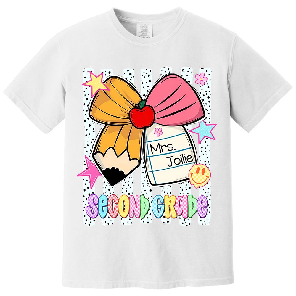 Custom Back to School Custom Shirts, Pre K to 5th Grade L0411 Hv01