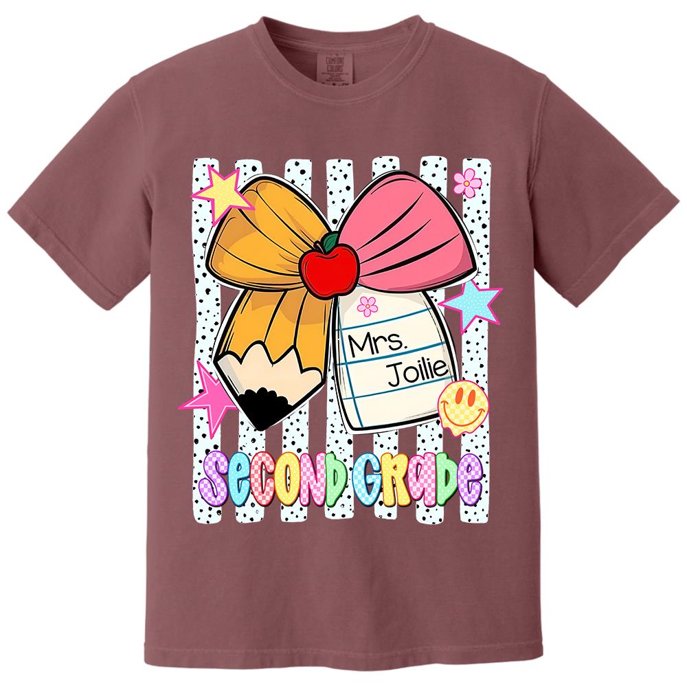 Custom Back to School Custom Shirts, Pre K to 5th Grade L0411 Hv01