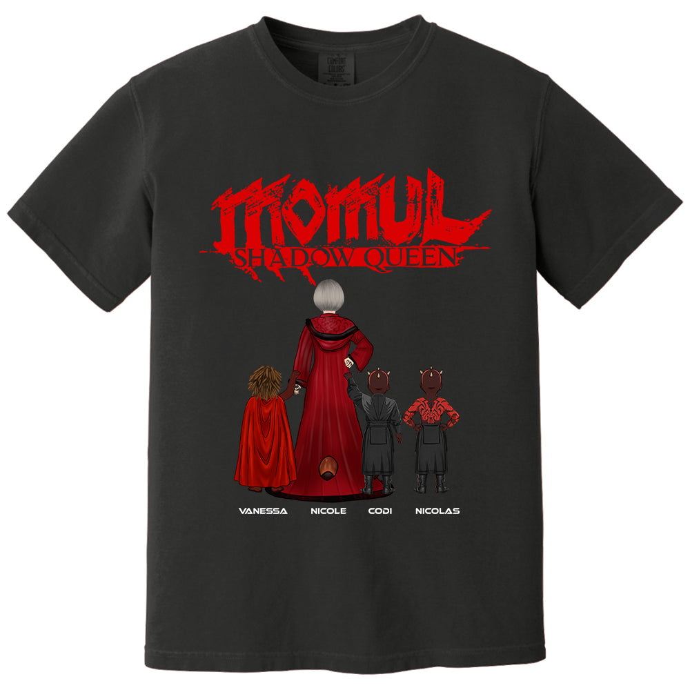 Personalized Momul Shadow Queen Shirt For Mom - Custom Mother's Day Gift 2026