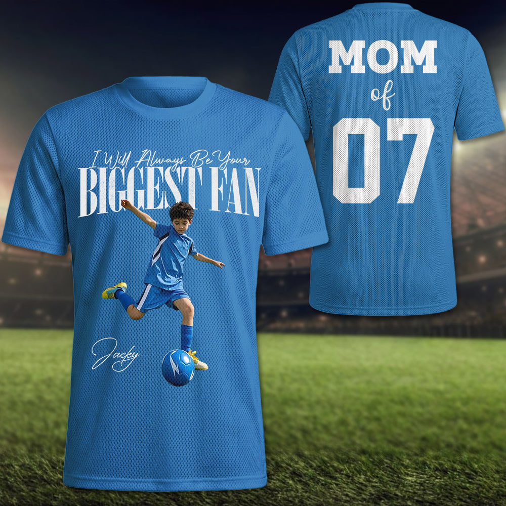 Custom Photo Soccer Game Day - Personalized Soccer Jersey Gift for Soccer Family, Soccer Lovers A2110 Li29