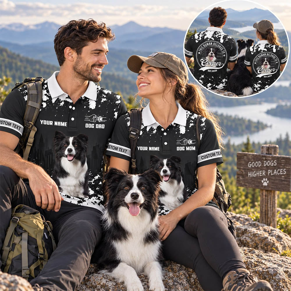Personalized This Human Belongs To Shirt, Custom Photo Dog Gift For Dog Lover T1807 Pt99