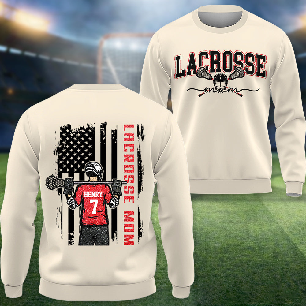 Lacrosse Mom - I'll Always Be Your Biggest Fan Personalized Shirt For Lacrosse Family T1807 TH23