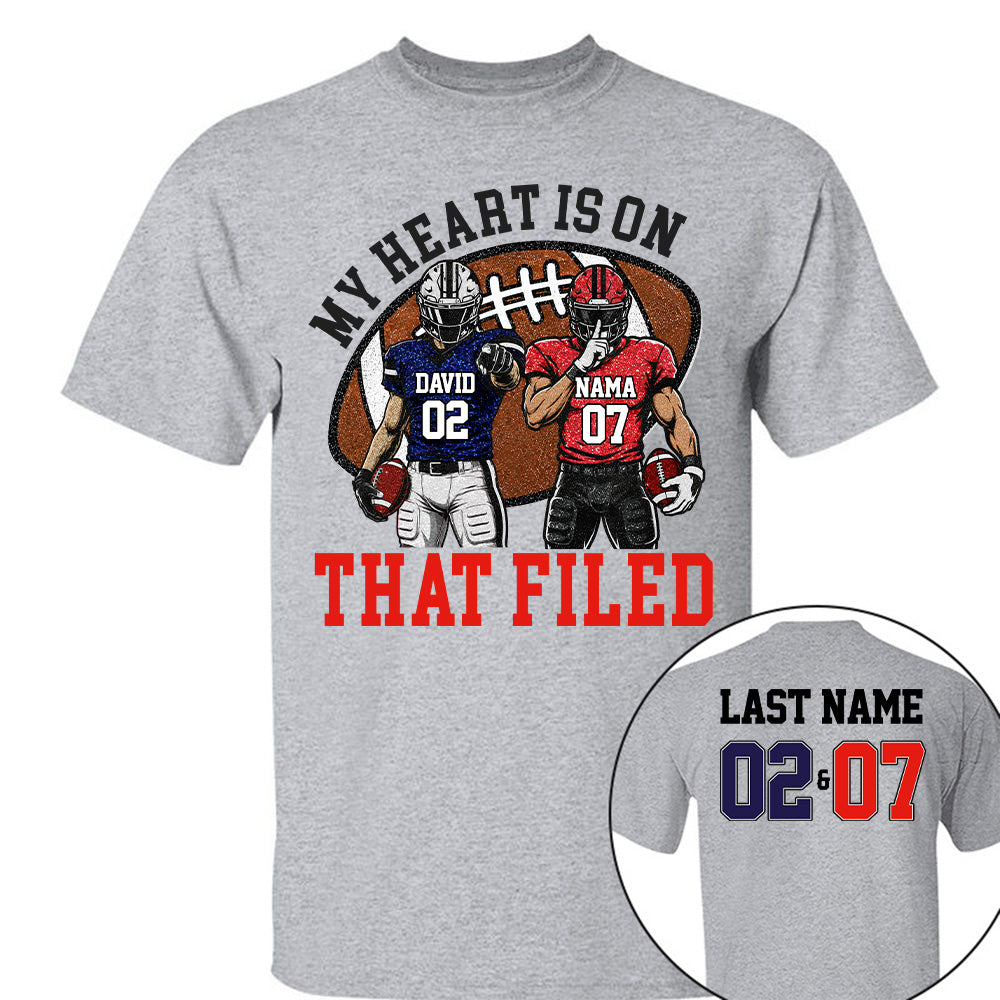 Personalized My Favorite Players Call Me Mom Shirt, Custom Sports Mom Gameday Shirt T1807 T24