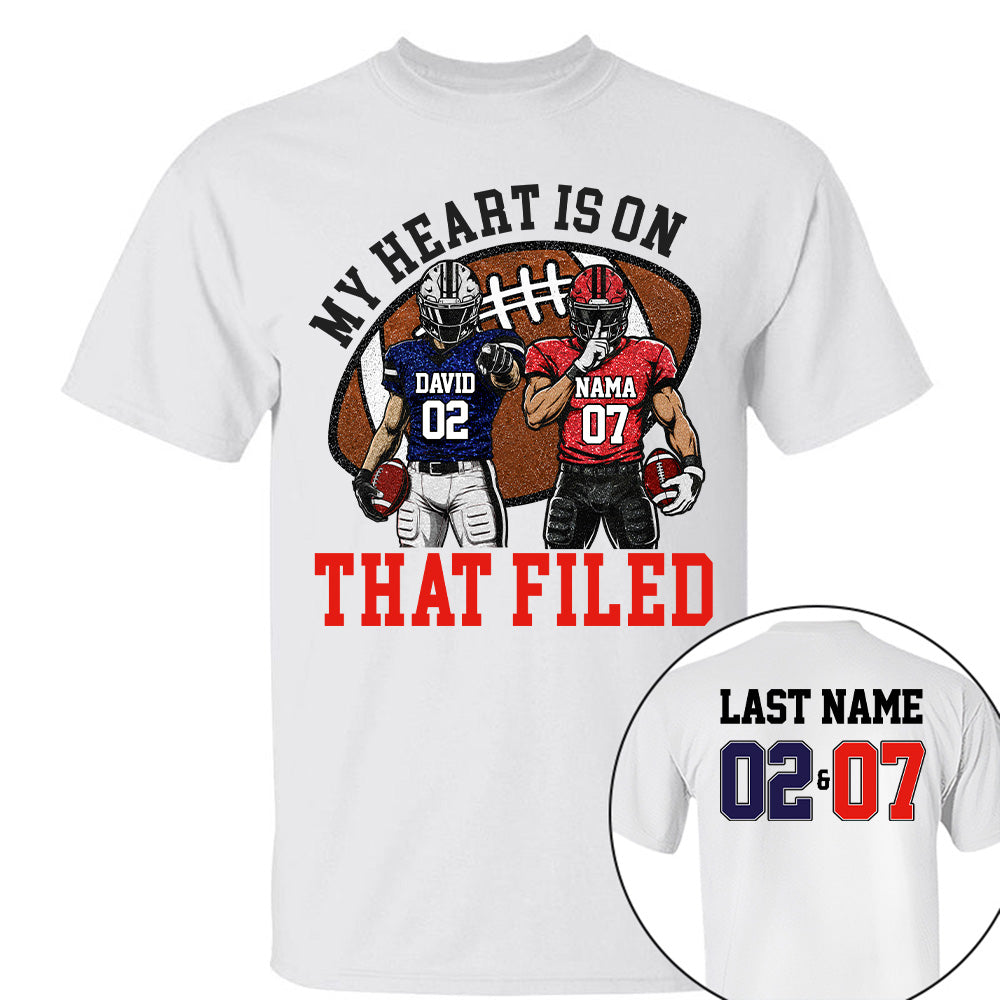 Personalized My Favorite Players Call Me Mom Shirt, Custom Sports Mom Gameday Shirt T1807 T24