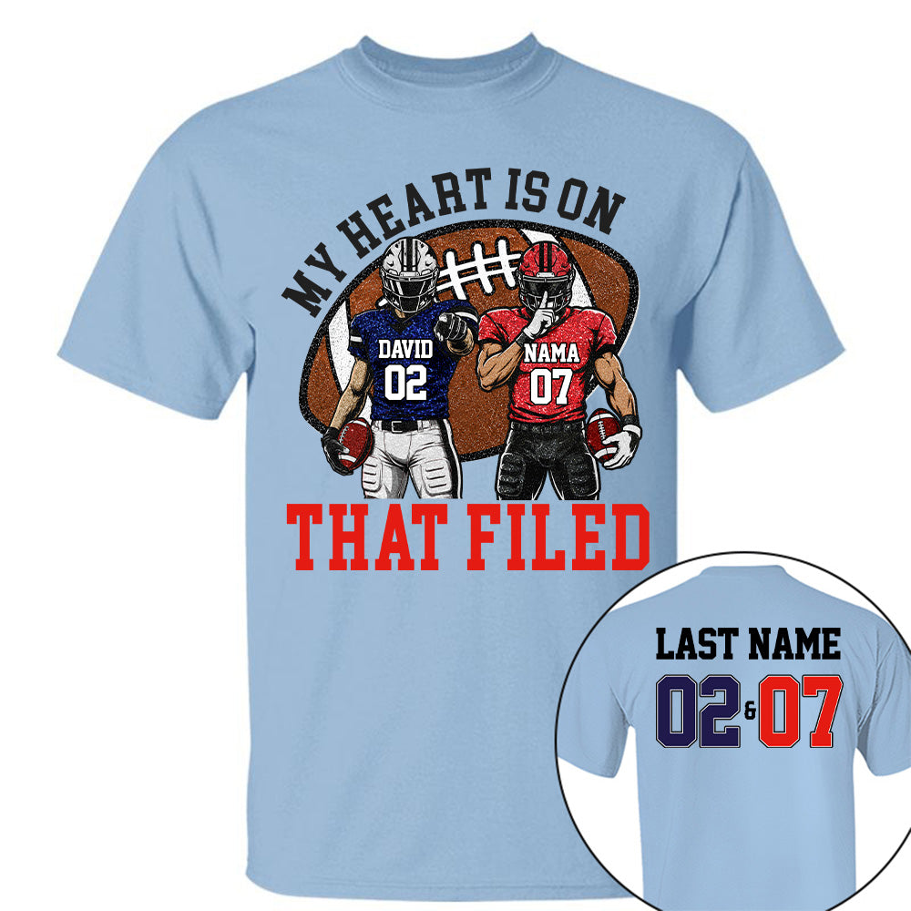 Personalized My Favorite Players Call Me Mom Shirt, Custom Sports Mom Gameday Shirt T1807 T24