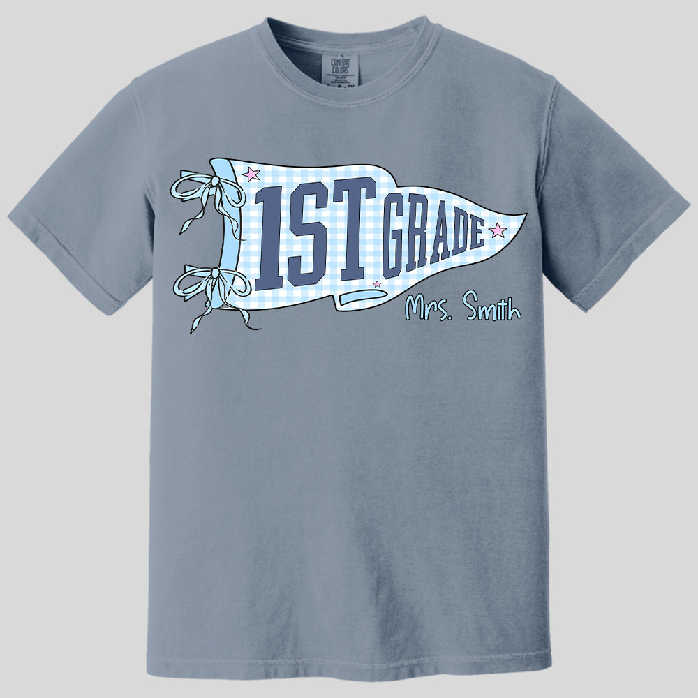 Custom Teacher Life, Teacher Team Shirts, Comfort Colors Back to School Shirt, Grade Level Team Tees, Teacher Gift, First Second, Third Fourth, Fifth Grade Tee Pt99