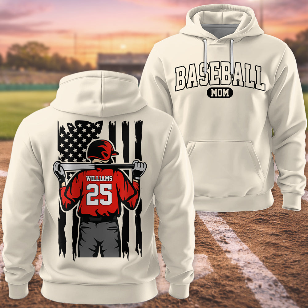 Baseball Mom - I'll Always Be Your Biggest Fan Personalized Shirt For Baseball Family NA02 Hv01