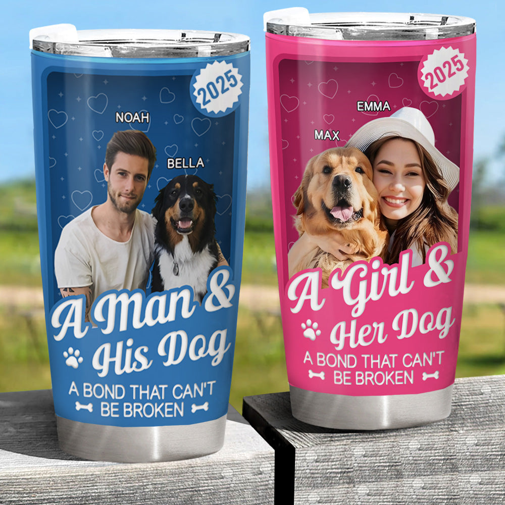 Custom Toy Box Tumbler - Personalized Birthday Gifts For Dog Lovers, Dog Dad And Mom T1807 Li29