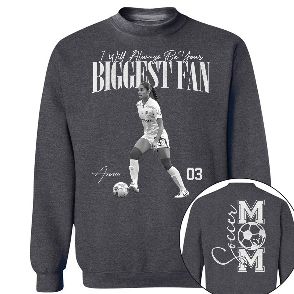 I'll Always Be Your Biggest Fan - Washed Tee Retro Bootleg Shirt For Soccer Player Vr2 Na02 Do99
