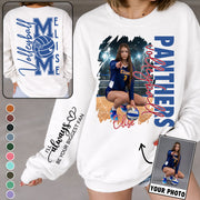 Custom Photo Volleyball Shirt, Personalized Volleyball Mom Shirt, Volleyball Hoodie, Volleyball Dad Sweatshirt T1807