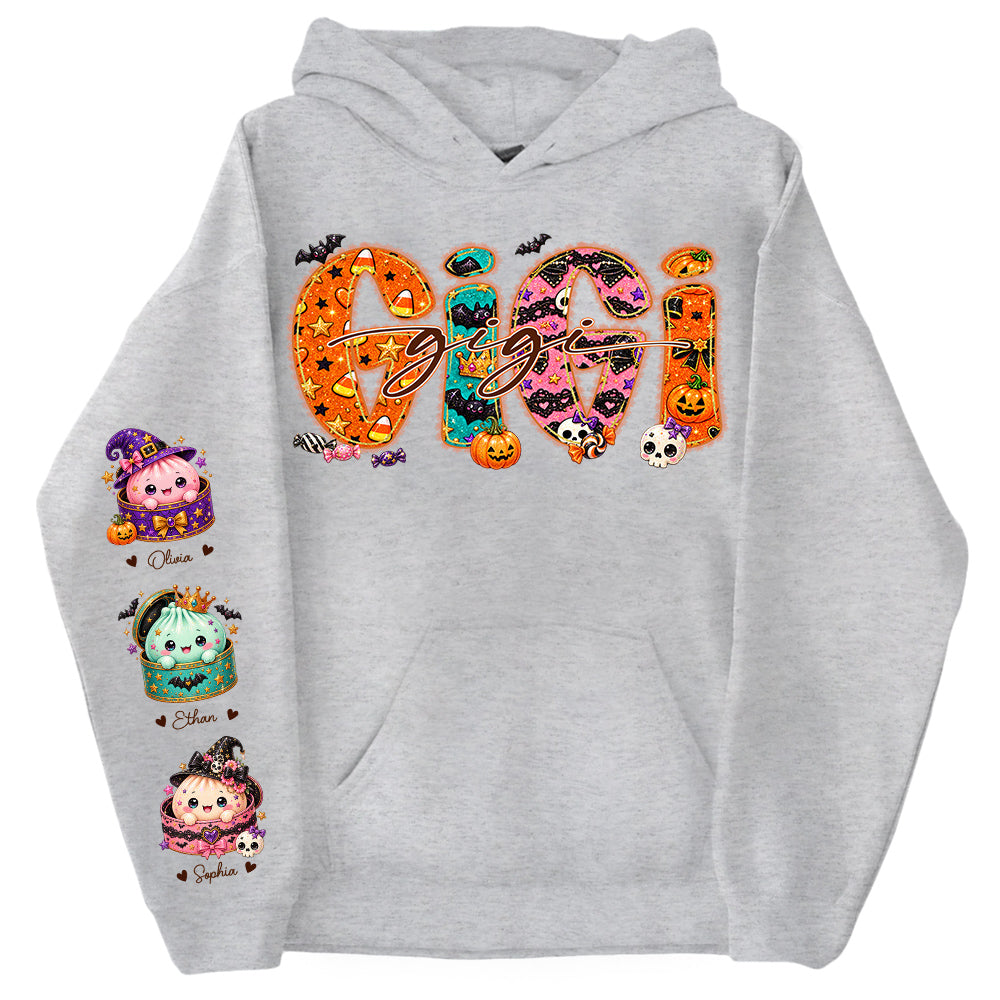 Custom Gigi Mimi Nana Mama Little Dumpling Shirt, Trendy Halloween Sweatshirt L0411 Hv01