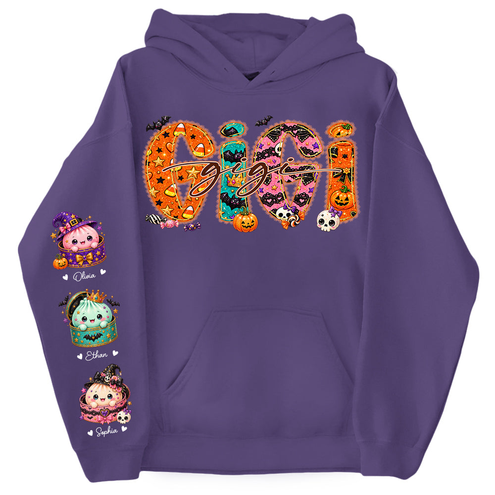 Custom Gigi Mimi Nana Mama Little Dumpling Shirt, Trendy Halloween Sweatshirt L0411 Hv01