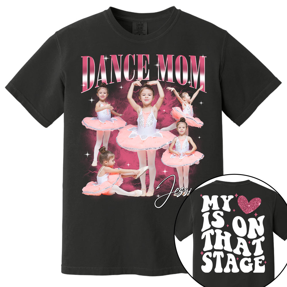 Dance Mom - Personalized Shirt For Dancing Lovers Custom Photos Shirt For Family NA04