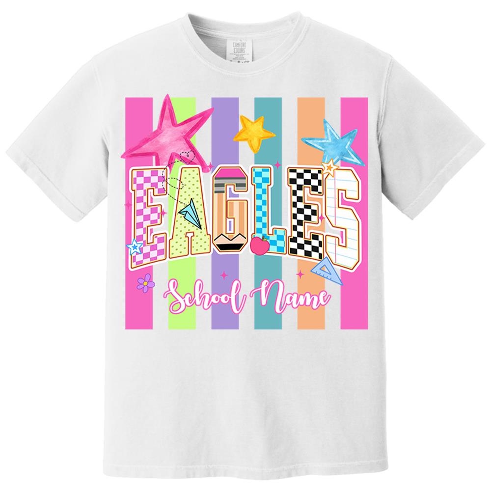 School Mascot Shirt Preppy - Custom Your Mascot School Spirit NA04 Nh00