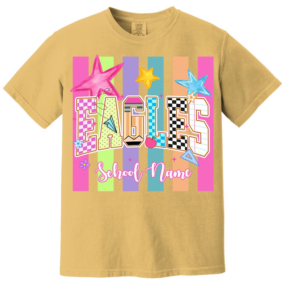 School Mascot Shirt Preppy - Custom Your Mascot School Spirit NA04 Nh00