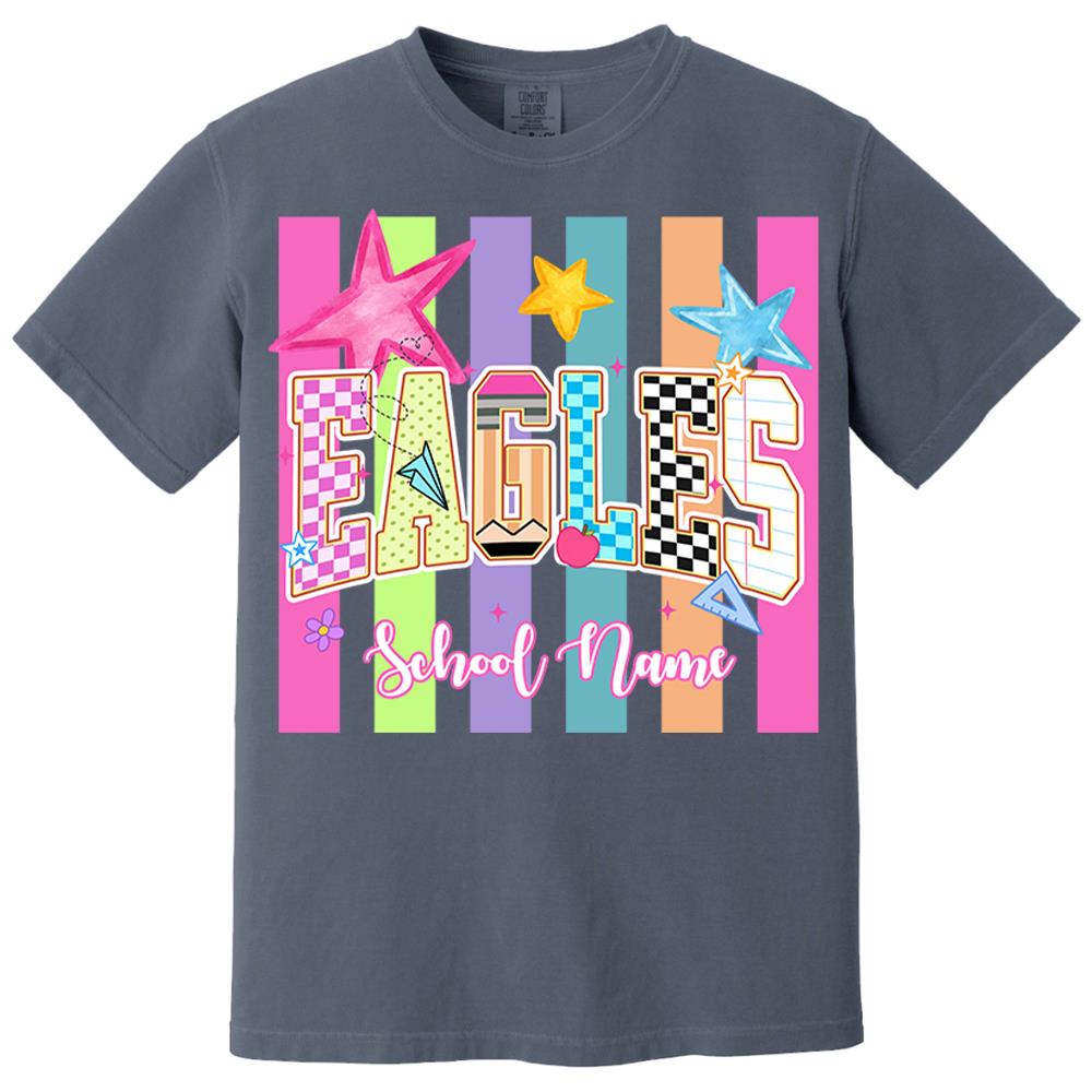 School Mascot Shirt Preppy - Custom Your Mascot School Spirit NA04 Nh00