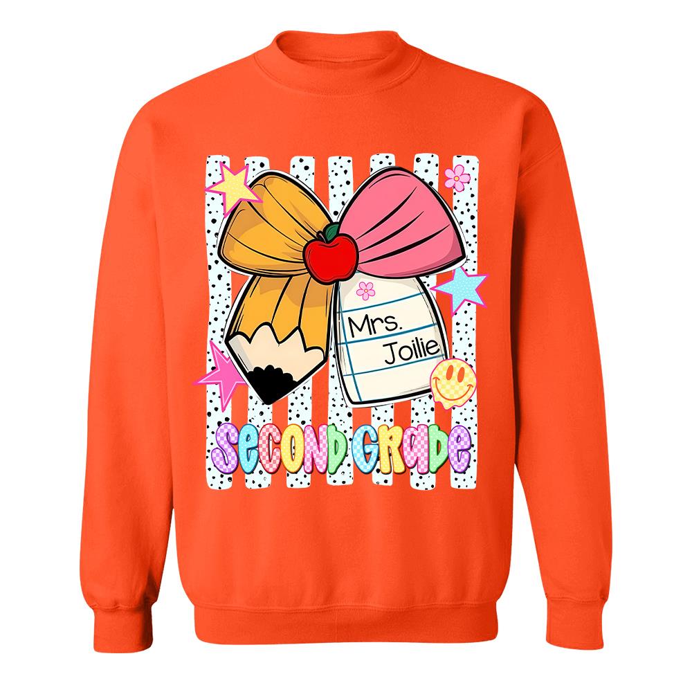Custom Back to School Custom Shirts, Pre K to 5th Grade L0411 Hv01