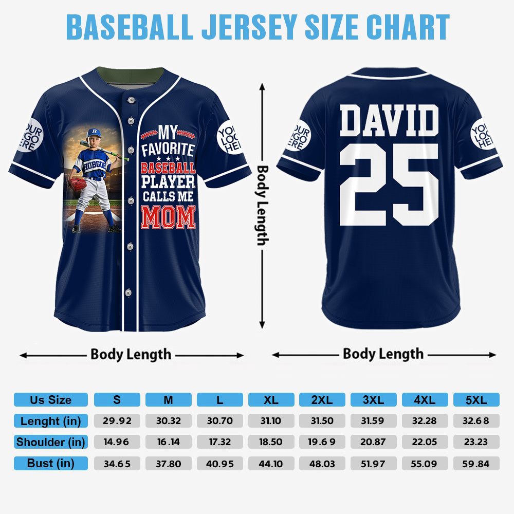 My Favorite Baseball Player Calls Me Mom Personalized Baseball Shirt Gift Baseball Mom Baseball Dad GameDay  Na02 Hv01