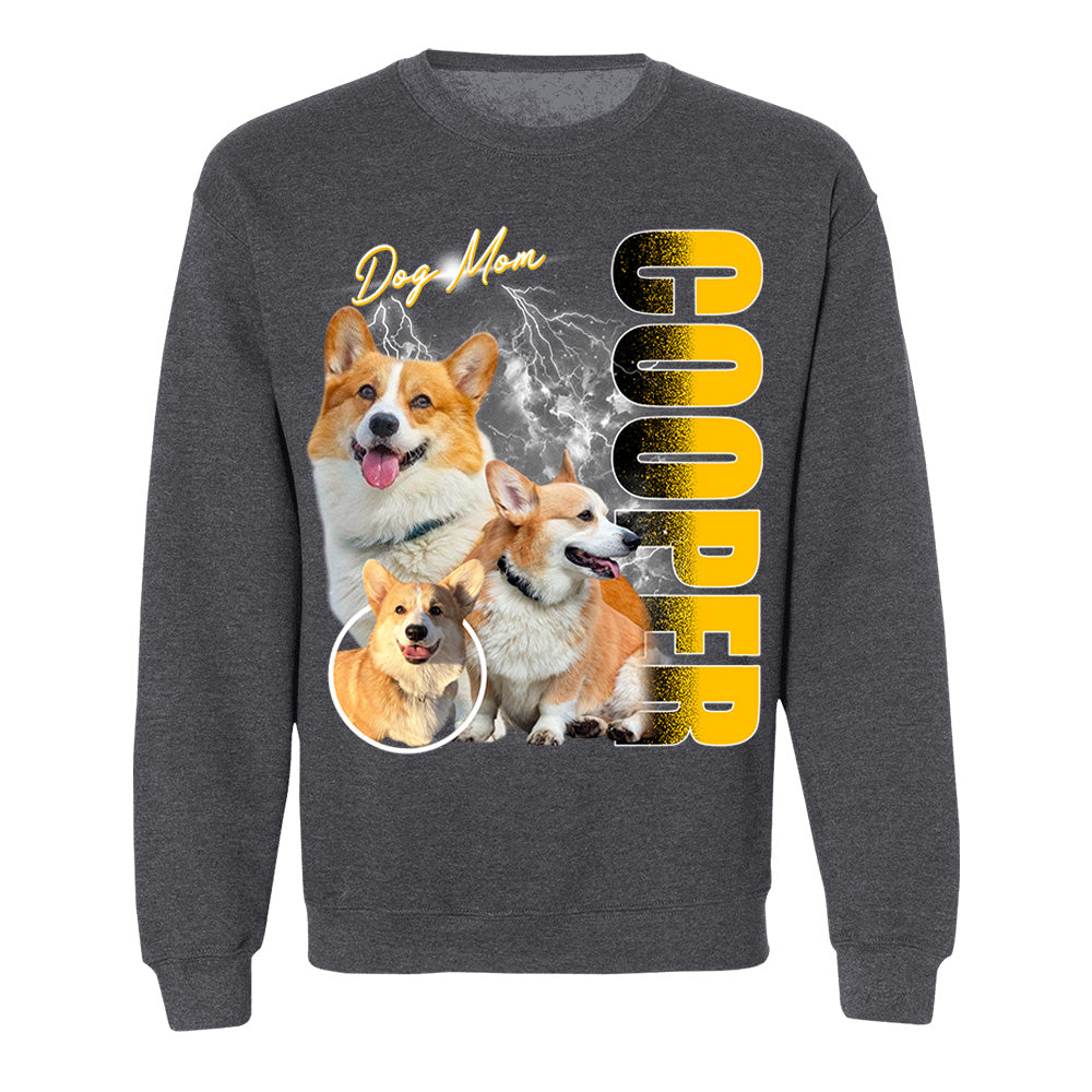 Custom Photo Dog Shirt - Personalized Dog Bootleg Shirt Vrs3 A2110