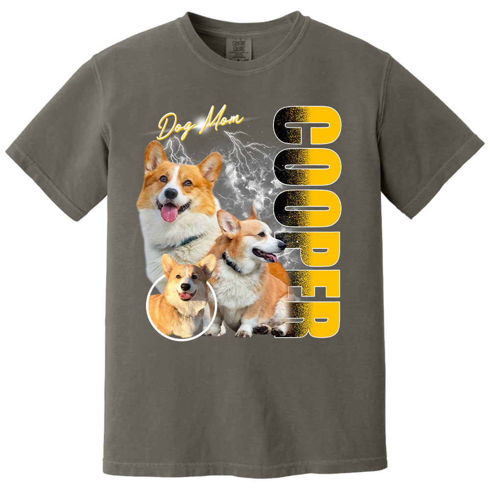 Custom Photo Dog Shirt - Personalized Dog Bootleg Shirt Vrs3 A2110