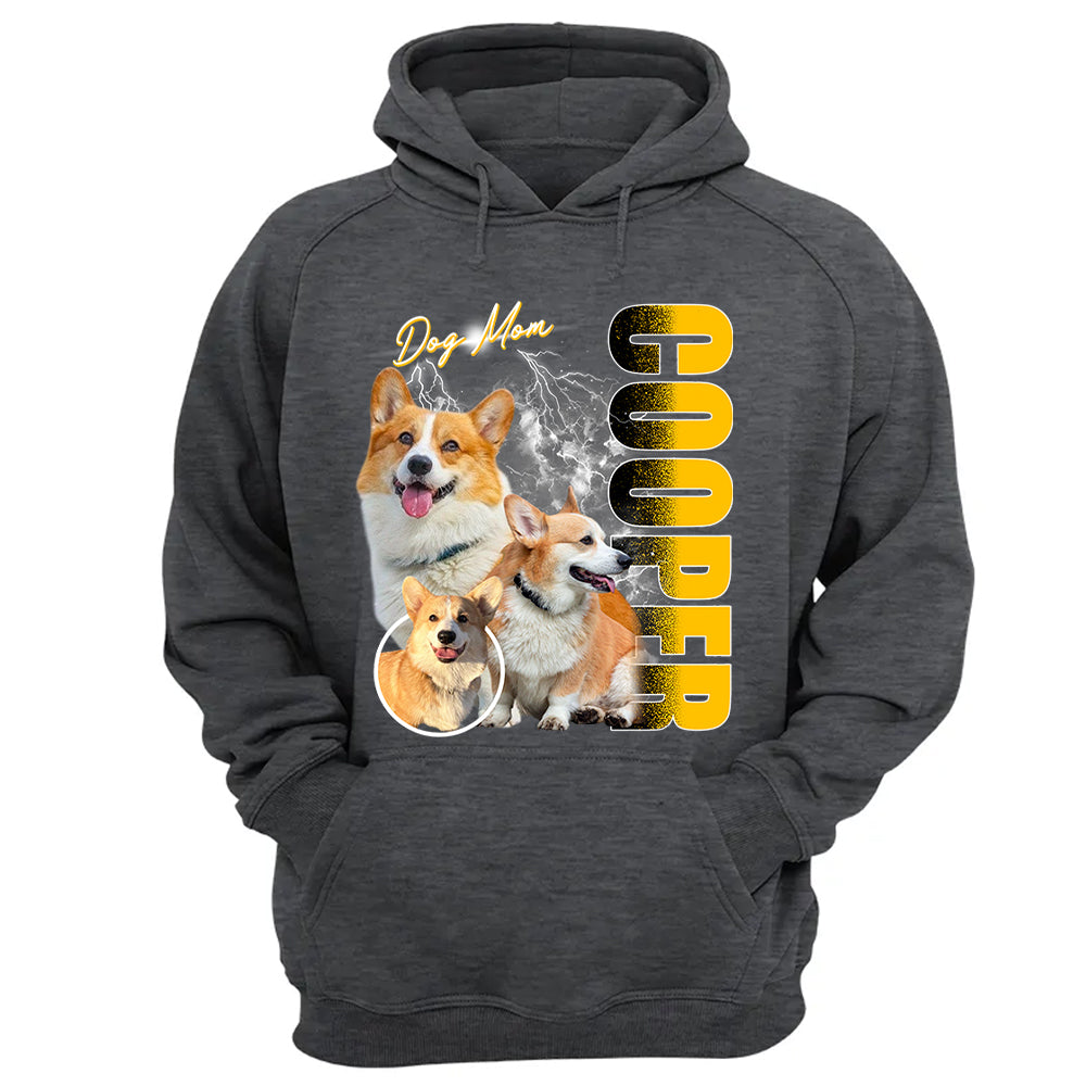 Custom Photo Dog Shirt - Personalized Dog Bootleg Shirt Vrs3 A2110