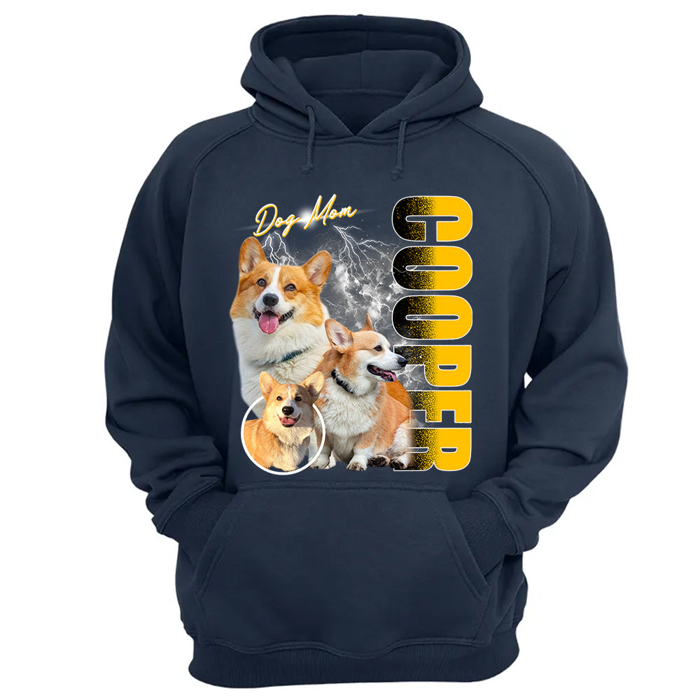 Custom Photo Dog Shirt - Personalized Dog Bootleg Shirt Vrs3 A2110