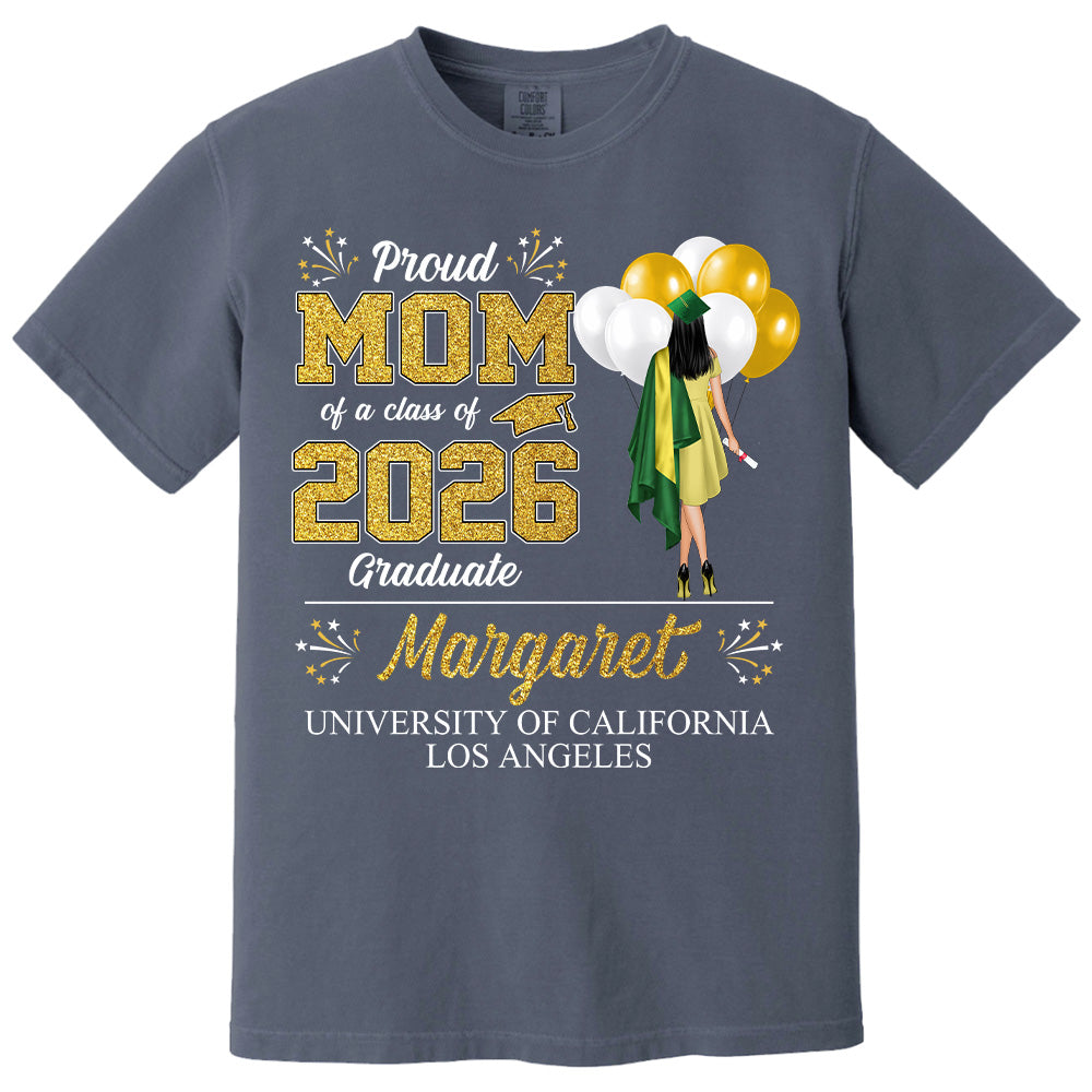 Personalized Graduation Shirts Custom Graduation Shirt Class of 2026 Family Gifts For Family Member Graduation Shirt Na02 Pt99