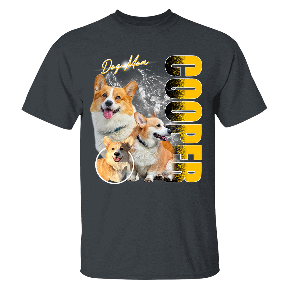 Custom Photo Dog Shirt - Personalized Dog Bootleg Shirt Vrs3 A2110