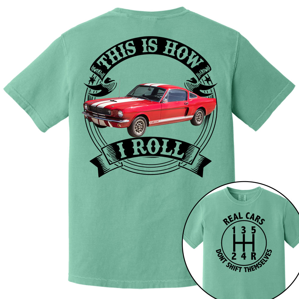 Real Cars Don't Shift Themselves - Custom Photo Car Shirt A2110