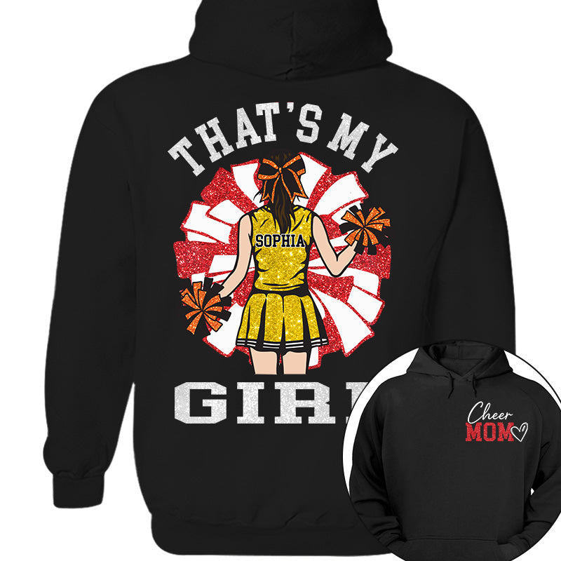 Personalized Cheer Mom Mom Shirt That's My Girl Shirt Gift For Cheerleader Family T1807