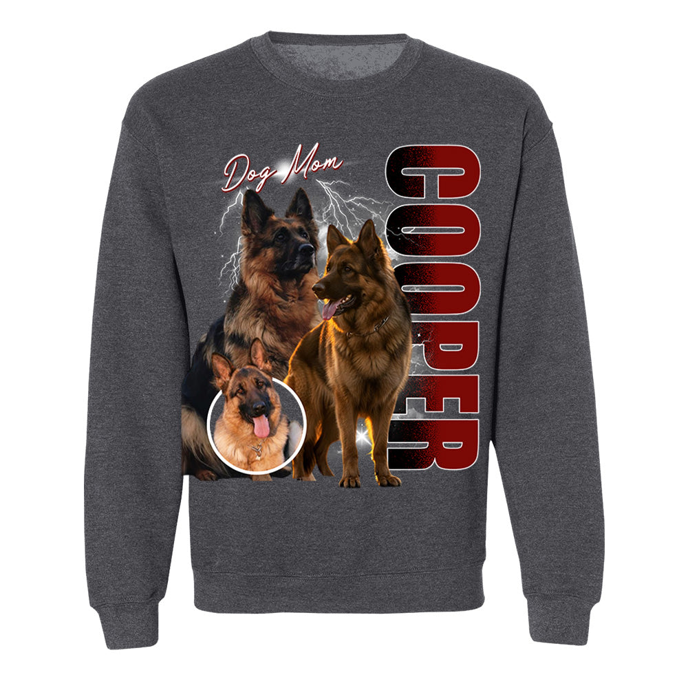Custom Photo Dog Shirt - Personalized Dog Bootleg Shirt Vrs2 A2110