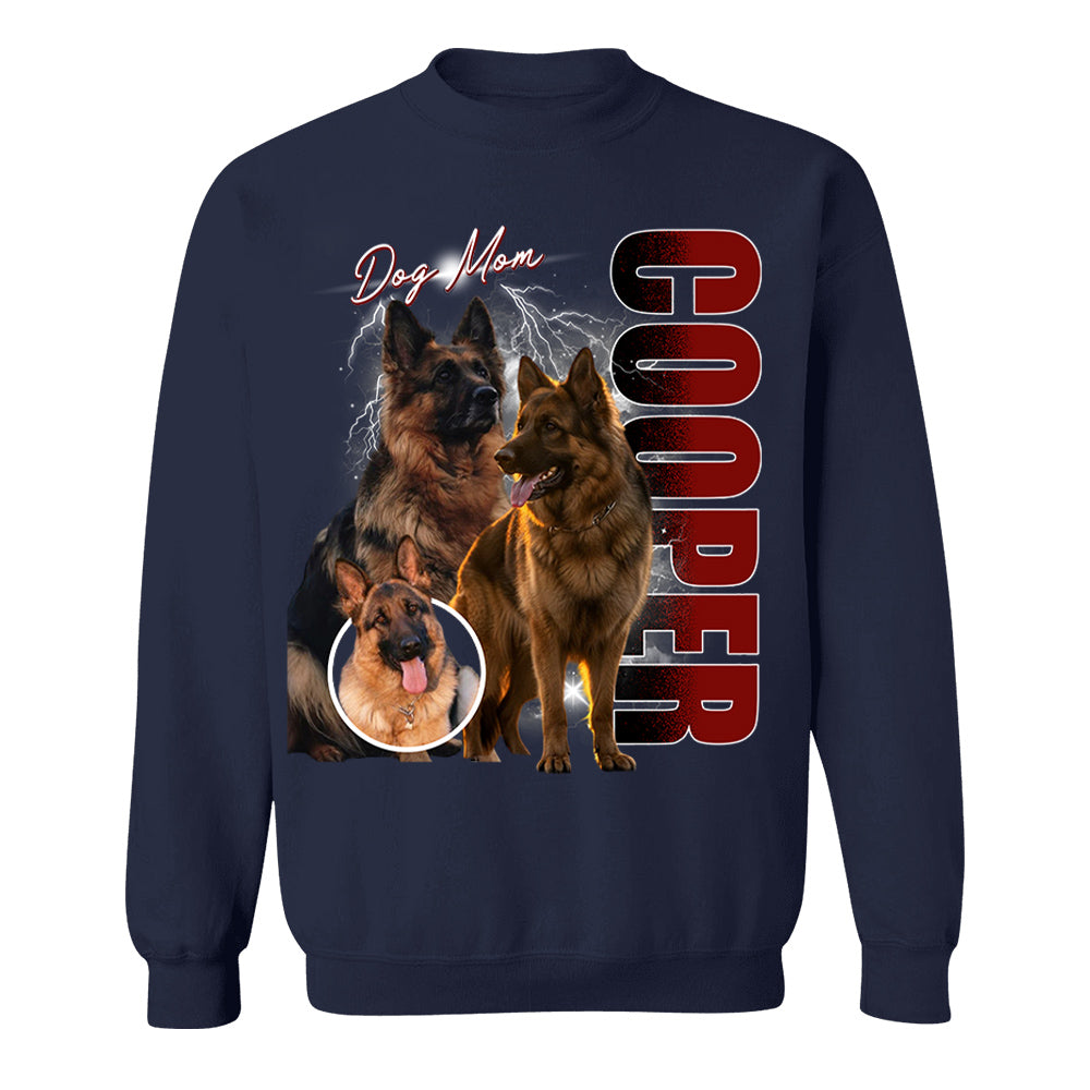 Custom Photo Dog Shirt - Personalized Dog Bootleg Shirt Vrs2 A2110