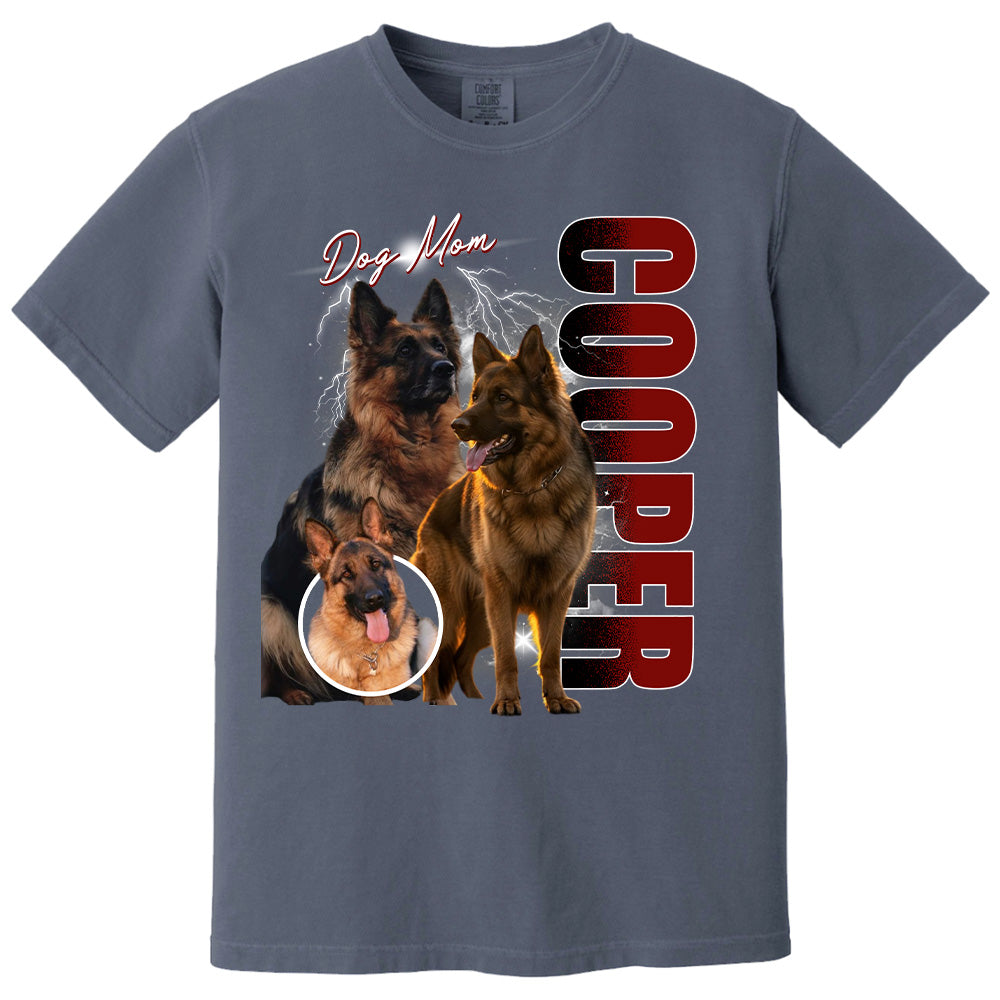 Custom Photo Dog Shirt - Personalized Dog Bootleg Shirt Vrs2 A2110