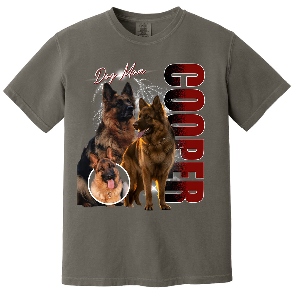 Custom Photo Dog Shirt - Personalized Dog Bootleg Shirt Vrs2 A2110
