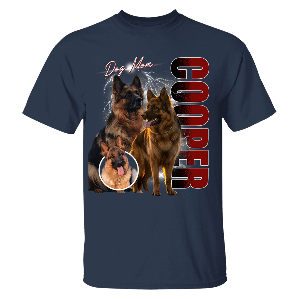 Custom Photo Dog Shirt - Personalized Dog Bootleg Shirt Vrs2 A2110