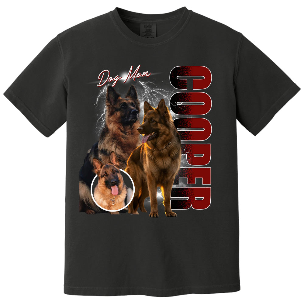 Custom Photo Dog Shirt - Personalized Dog Bootleg Shirt Vrs2 A2110
