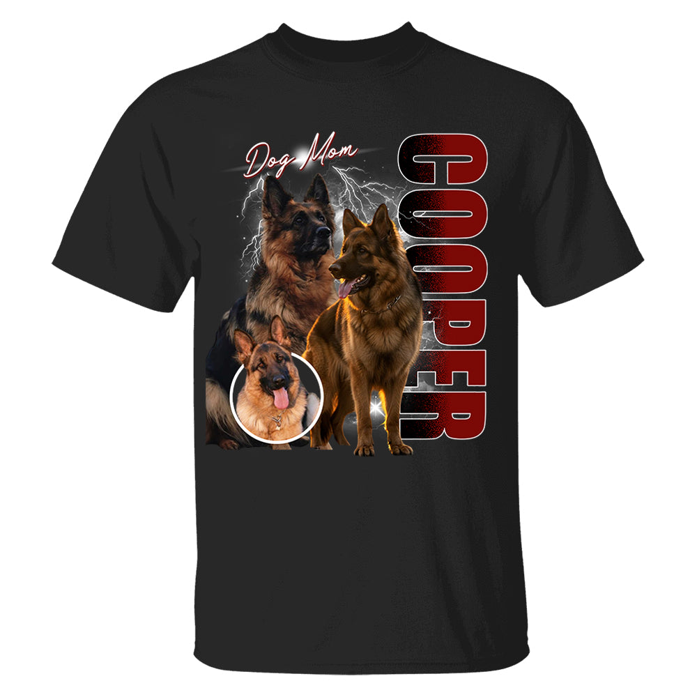 Custom Photo Dog Shirt - Personalized Dog Bootleg Shirt Vrs2 A2110
