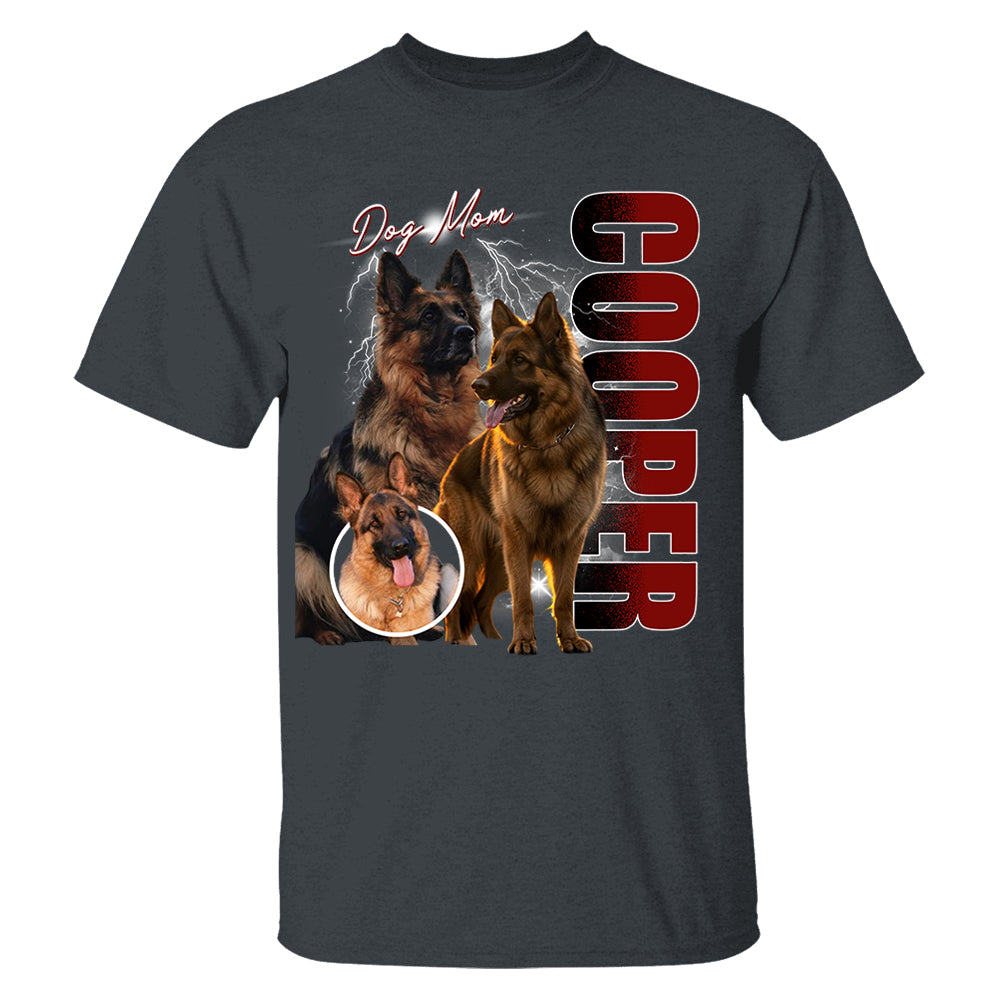 Custom Photo Dog Shirt - Personalized Dog Bootleg Shirt Vrs2 A2110