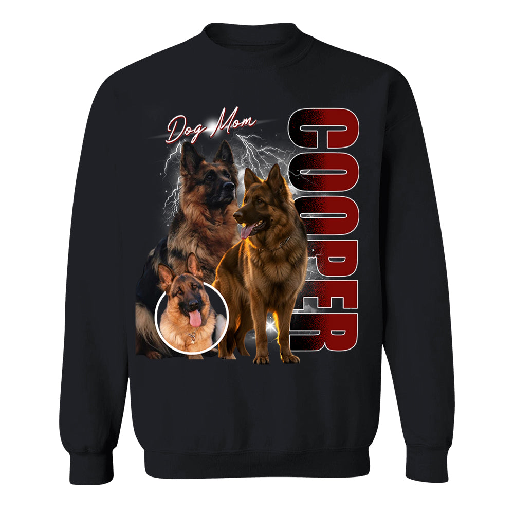 Custom Photo Dog Shirt - Personalized Dog Bootleg Shirt Vrs2 A2110