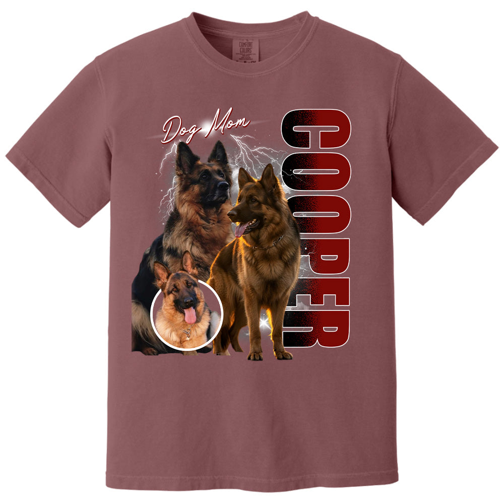 Custom Photo Dog Shirt - Personalized Dog Bootleg Shirt Vrs2 A2110
