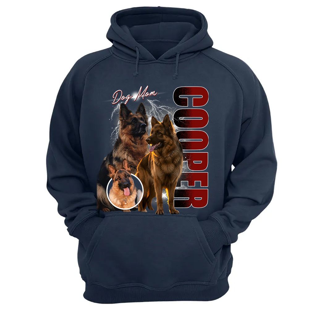 Custom Photo Dog Shirt - Personalized Dog Bootleg Shirt Vrs2 A2110