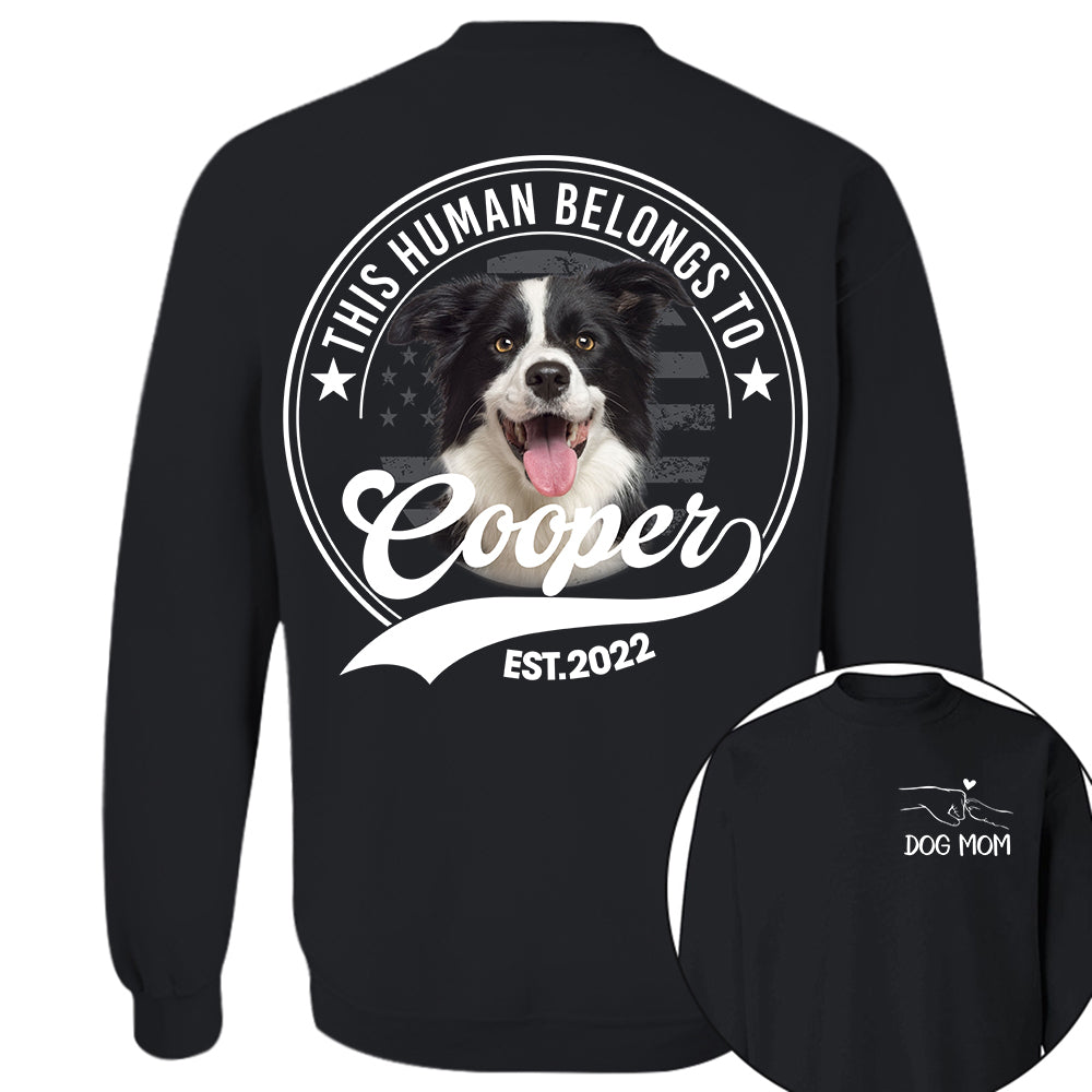 Personalized Dog Dad Mom Shirt, Custom Photo Dog, Gift For Dog Lover T1807