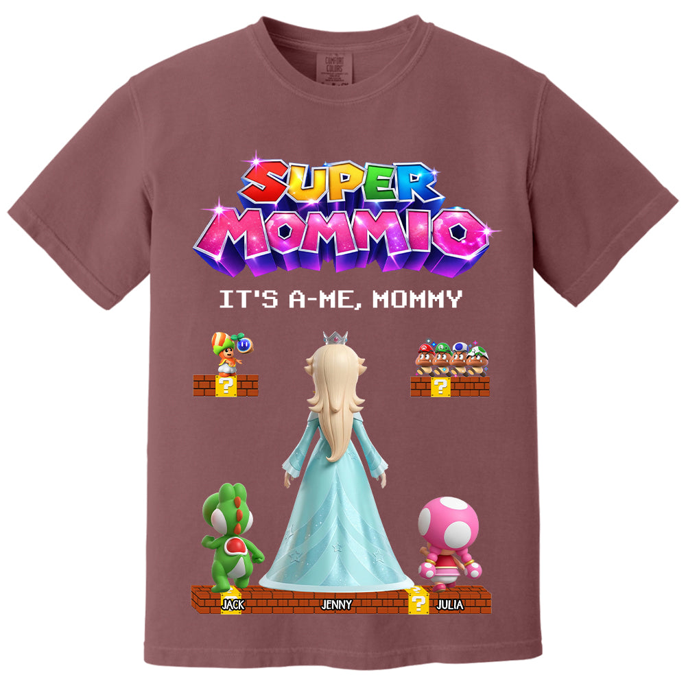Super Mommio It's A Me Mommy Shirt, Gift For Mom, Mother's Day L0411 VH01
