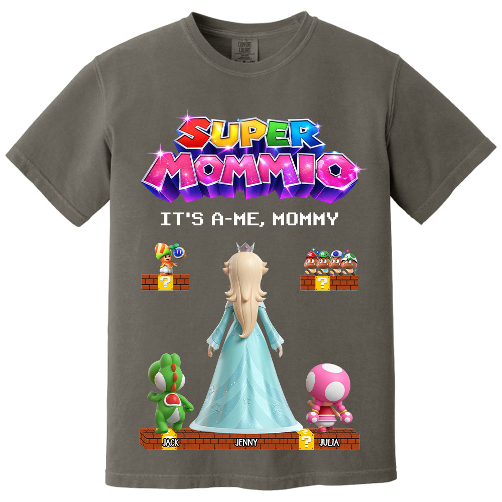 Super Mommio It's A Me Mommy Shirt, Gift For Mom, Mother's Day L0411 VH01