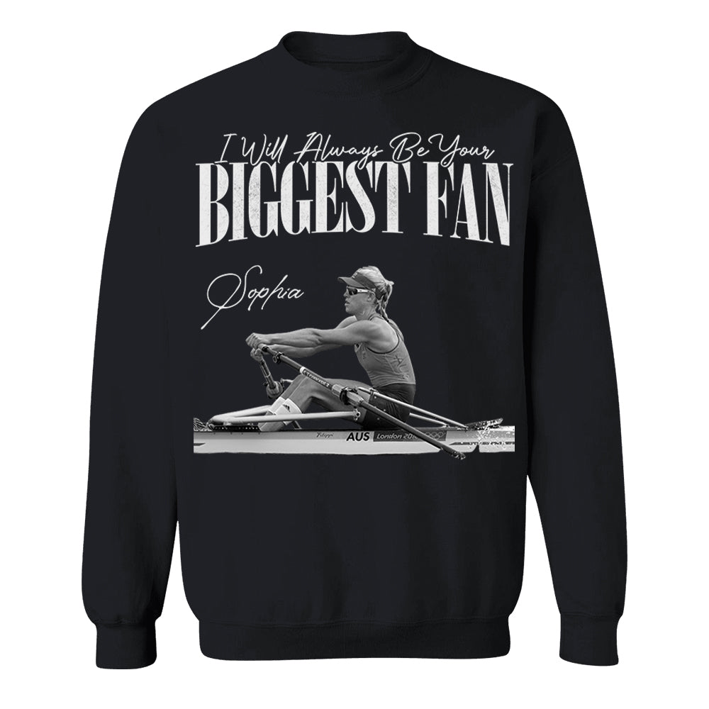 I'll Always Be Your Biggest Fan - Washed Tee Retro Bootleg Shirt For Rowing Players NA02