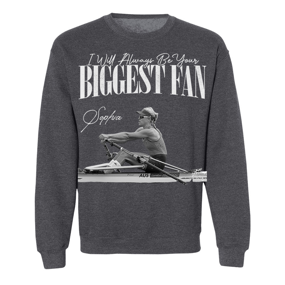 I'll Always Be Your Biggest Fan - Washed Tee Retro Bootleg Shirt For Rowing Players NA02