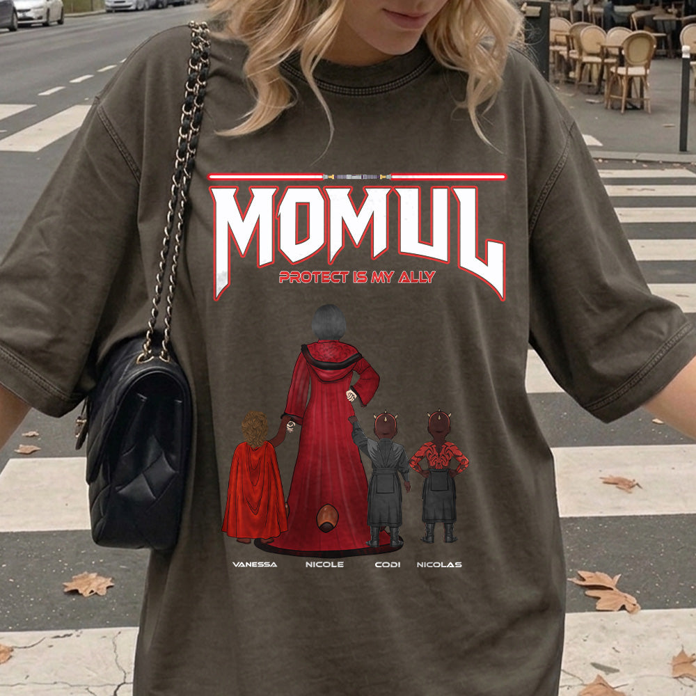 Personalized Darth Momul – Best Mom in the Galaxy Shirt For Mom - Custom Mother's Day Gift 2026 New